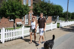 Viele Wege laden ein zum Spazierengehen und Fahrradfahren / Ferienwohnung "Ferienhof Lass" in Südermarsch Husum