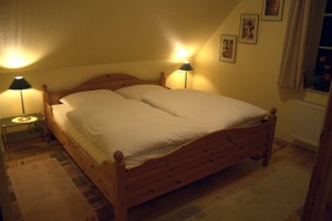 Schlafzimmer Wohnung Carina / Ferienwohnung "Ferienhaus Maren Thomsen" in Ostenfeld