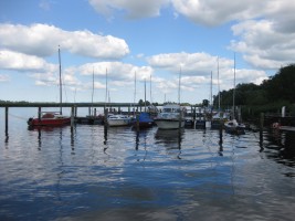 kleine Marina von Friedrichstadt / Ferienwohnung "Nordisches Nest" in Friedrichstadt