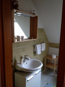 Badezimmer / Ferienwohnung "Marschblick Wobbenbüll" in Wobbenbüll