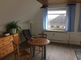 Wohnzimmer / Ferienwohnung "Marschblick Wobbenbüll" in Wobbenbüll