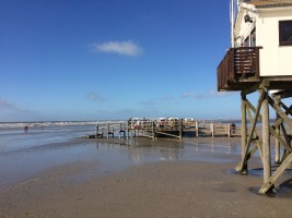 Strand von St.-Peter-Ording / Ferienwohnung "Husum-Tied" in Husum