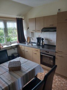Küche / Ferienwohnung "Wehlenhoff (II)  am Deich" in Husum-Schobüll