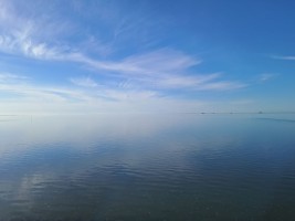 Himmel und Meer / Ferienwohnung "Op England" in Nordstrand